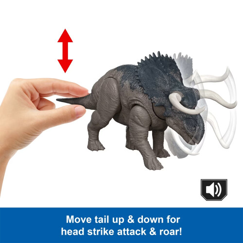 Jurassic World Jurassic World Wild Brøl Nasutoceratops 1