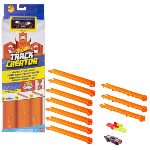 Hot Wheels Hot Wheels Track Creator - Track & Car Starter Pack JDW43