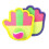 Creative Durable Toss And Catch Game Set-sticky Ball Sucker Gloves Zekai 14