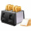 4 Slice Toaster Variable Browning - Defrost - Reheat - Extra Wide Slot 1