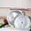 7L Dual Handle aluminum Pressure Cooker Kitchen Catering Cookware 3