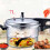 7L Dual Handle aluminum Pressure Cooker Kitchen Catering Cookware 1