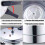 7L Dual Handle aluminum Pressure Cooker Kitchen Catering Cookware 11