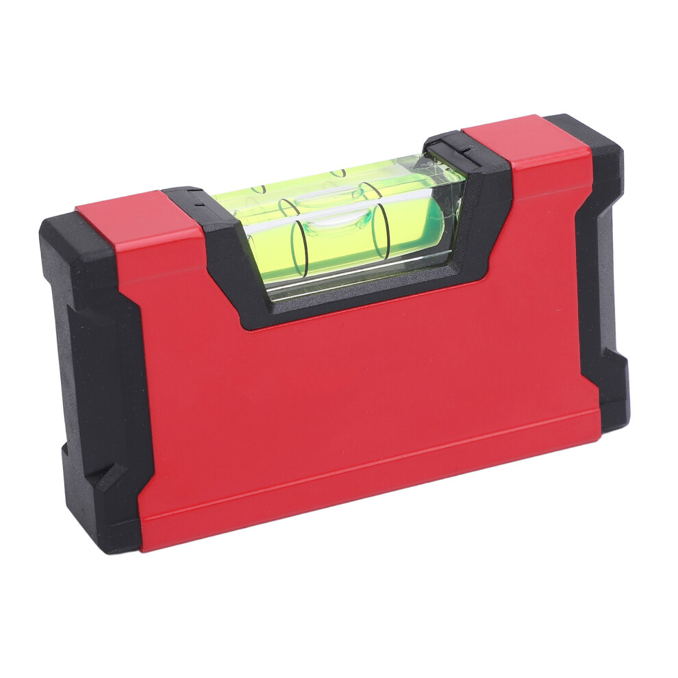 Small Bubble Level 0.5Mm High Accuracy Aluminum Alloy Magnetic Leveling Ruler For Measuring Layout 8741312247456