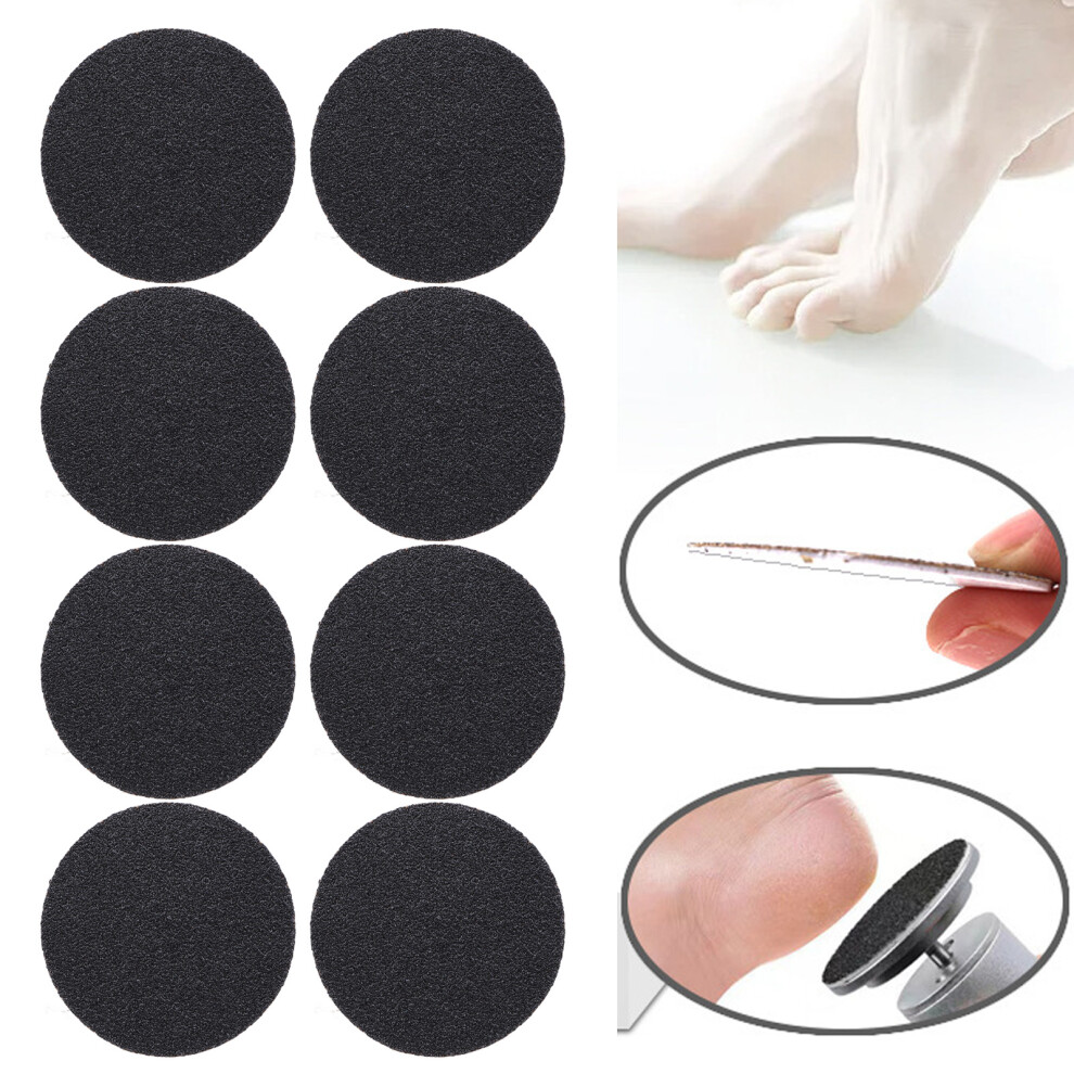 60Pcs 44Mm Diameter Foot Grinder Disposable Sandpaper Discs Sandpaper Pad Replacement For Electric Foot File 9481312247856