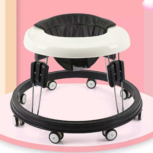 Baby Walker Folding Adjustable 9levels Design Toddler First Step Walk 1