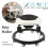 Baby Walker Folding Adjustable 9levels Design Toddler First Step Walk 7