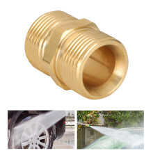 Zuverlässiger M22 Messing-Adapter: Hochdruck-Verbindung mit Rostschutzbeschichtung