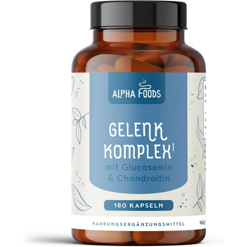 Glucosamine and Chondroitin Joint Complex | 180 High Strength Capsules