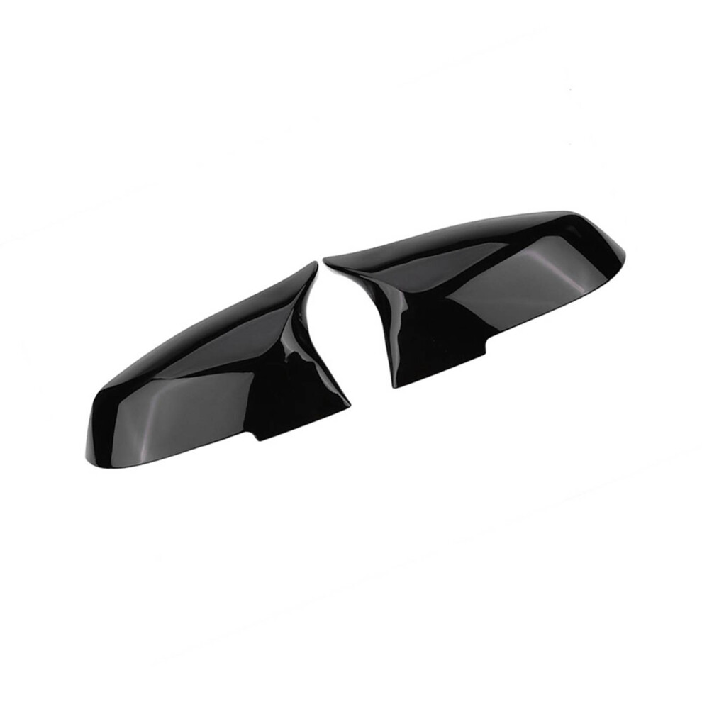 Rearview Mirror Cover Cap For 220I 328I 420I F20 F21 F22 F30 F32 F33 F36 X1 Glossy Black 4661312254794
