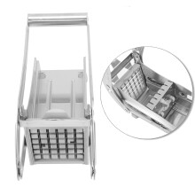 Edelstahl-French Fries Reibe Kartoffelschneider Chip Cutter Chopper Maker