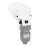 Bogenförmiger Blitzreflektor PU 57 g weißer Speedlite 7