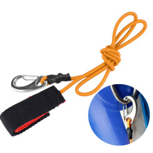 Elastische Paddel-Leine 103 x 2,5 x 4,8 cm 43 g orange
