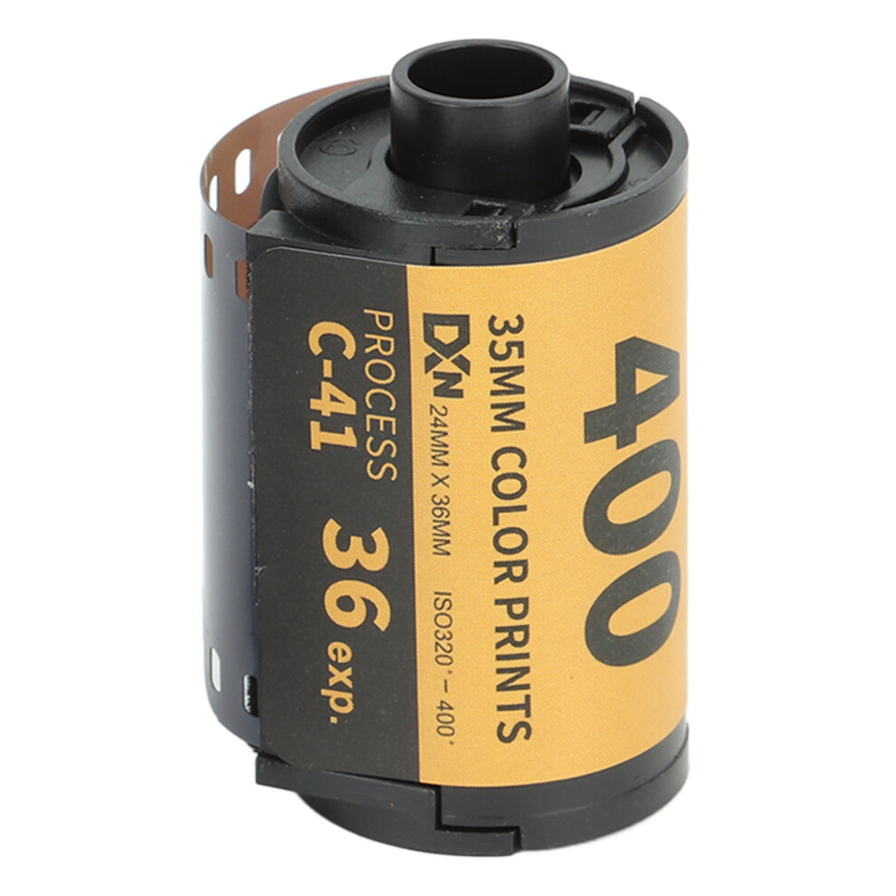 Camera Color Film Iso 320Â400 35Mm Fine Wide Exposure Latitude Hd Camera Color Negative Film For 135 Camera 36 Sheet Grain 4321312258009