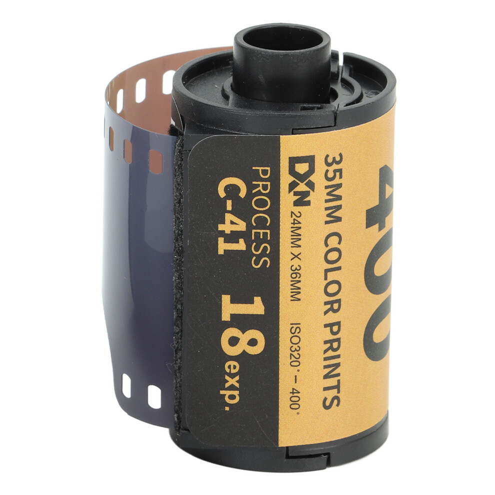 Camera Color Film Iso 320Â400 35Mm Fine Wide Exposure Latitude Hd Camera Color Negative Film For 135 Camera 18 Sheet Grain 3761312257991