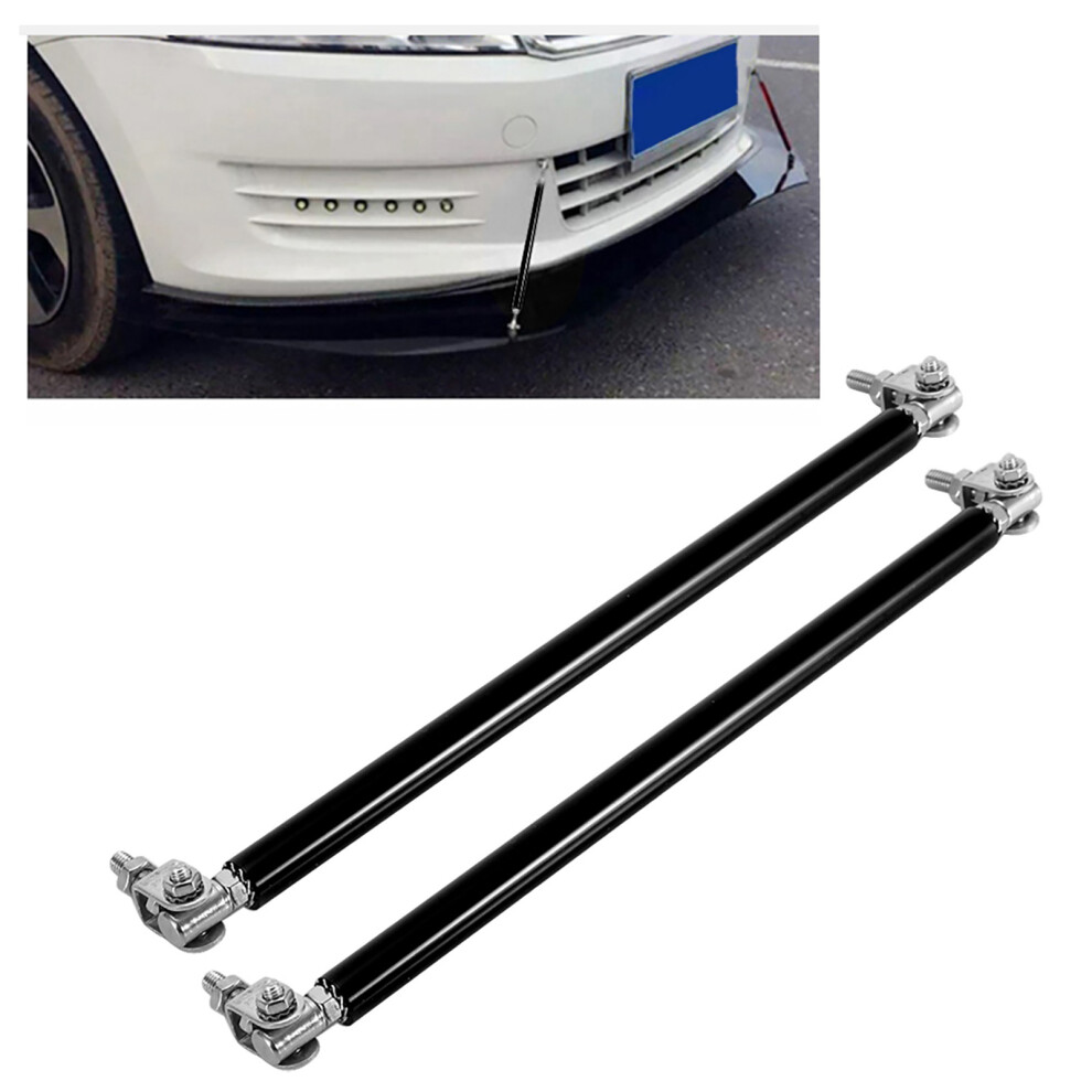 1 Pair 20Cm Car Front Bumper Support Bar Strut Car Modification Support Rod(Black) Black 4601312259245