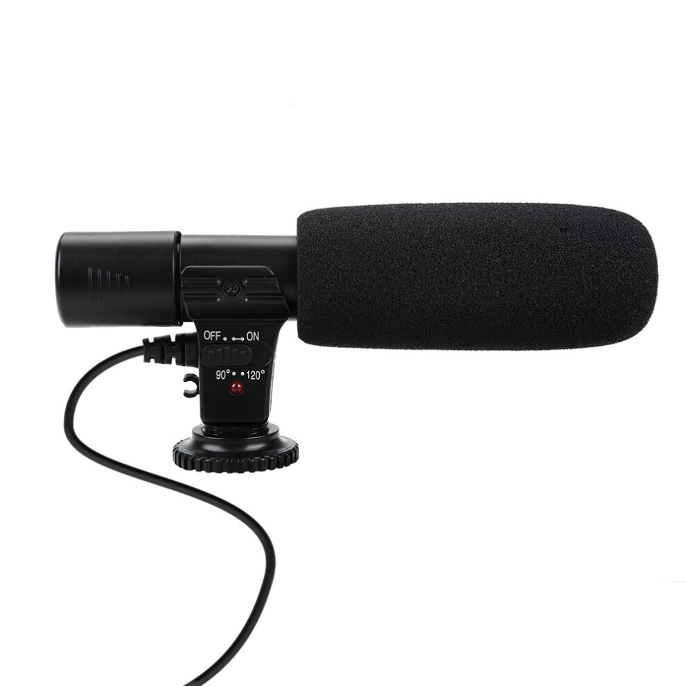 Lightweight Portable Condenser Microphone With Windsheid For Camera Camcorder 8731312261910