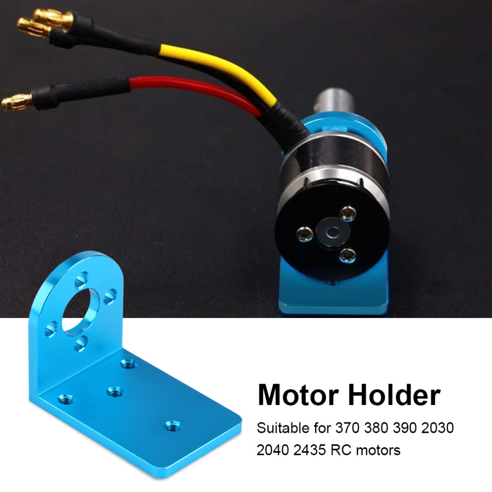 1Pc Metal L Shape Motor Mounting Holder Seat Base For 370 380 390 2030 2040 2435 Motors 9381312261695