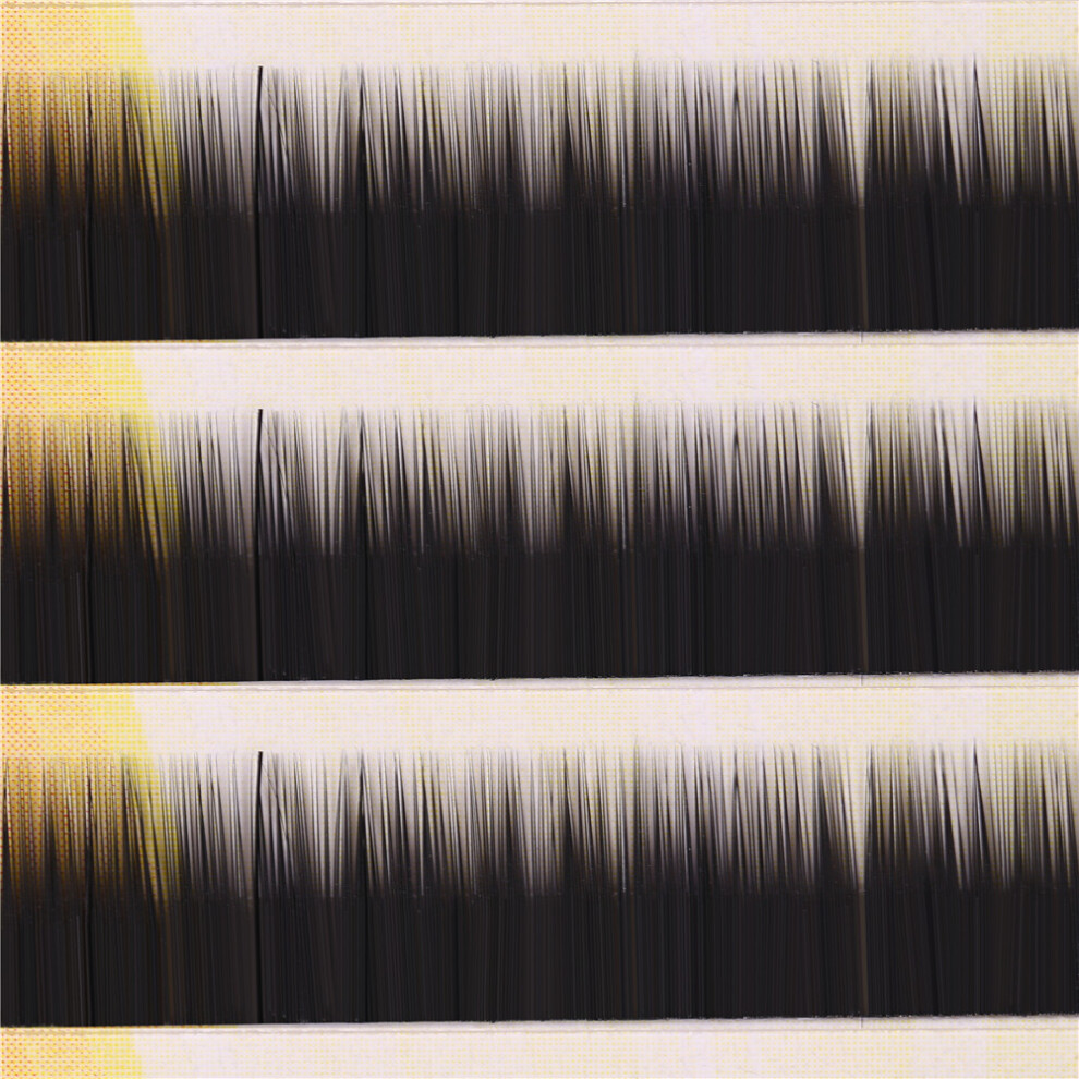 Black Mixed False Eyebrow Extension Fake Eyebrow Enhancer Individual Eyebrows 5-8Mm