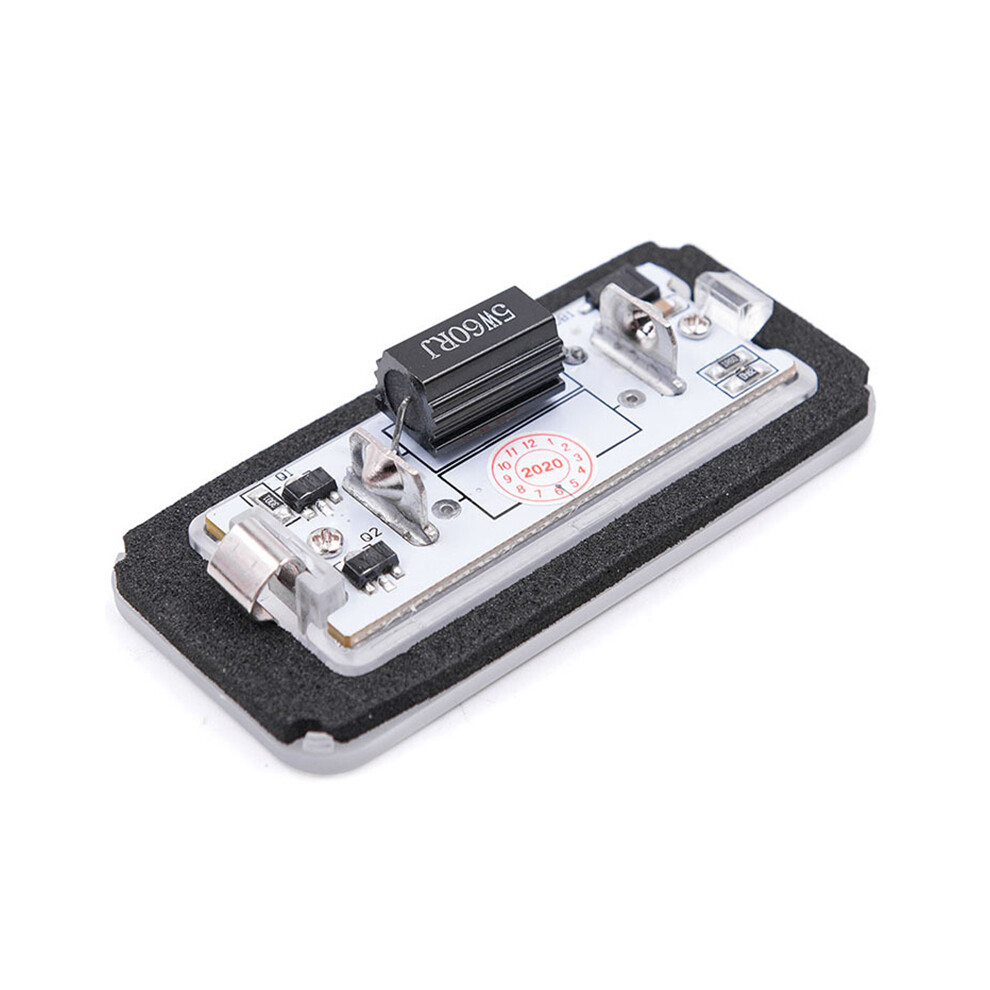 Car Led License Plate License Plate Lamp For Fiat 500 Abarth 500 2Pcs Light 688249434161