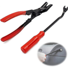 (As show, One size) 2 Pcs Unclip Pliers,Auto Car Door Clip, Universal Pliers Trim Tools Repair Kits for Car Door Trim and Panel Dashboard
