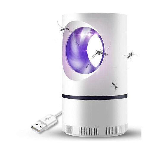 (As show, One size) Mosquito killer lamp (white)