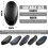 (As show, One size) 2PCS Motorcycle Seat Cover 2