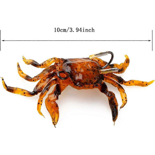 (As show, One size) 3D simulation simulation crab bait 2