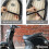 (As show, One size) 2PCS Motorcycle Seat Cover 5