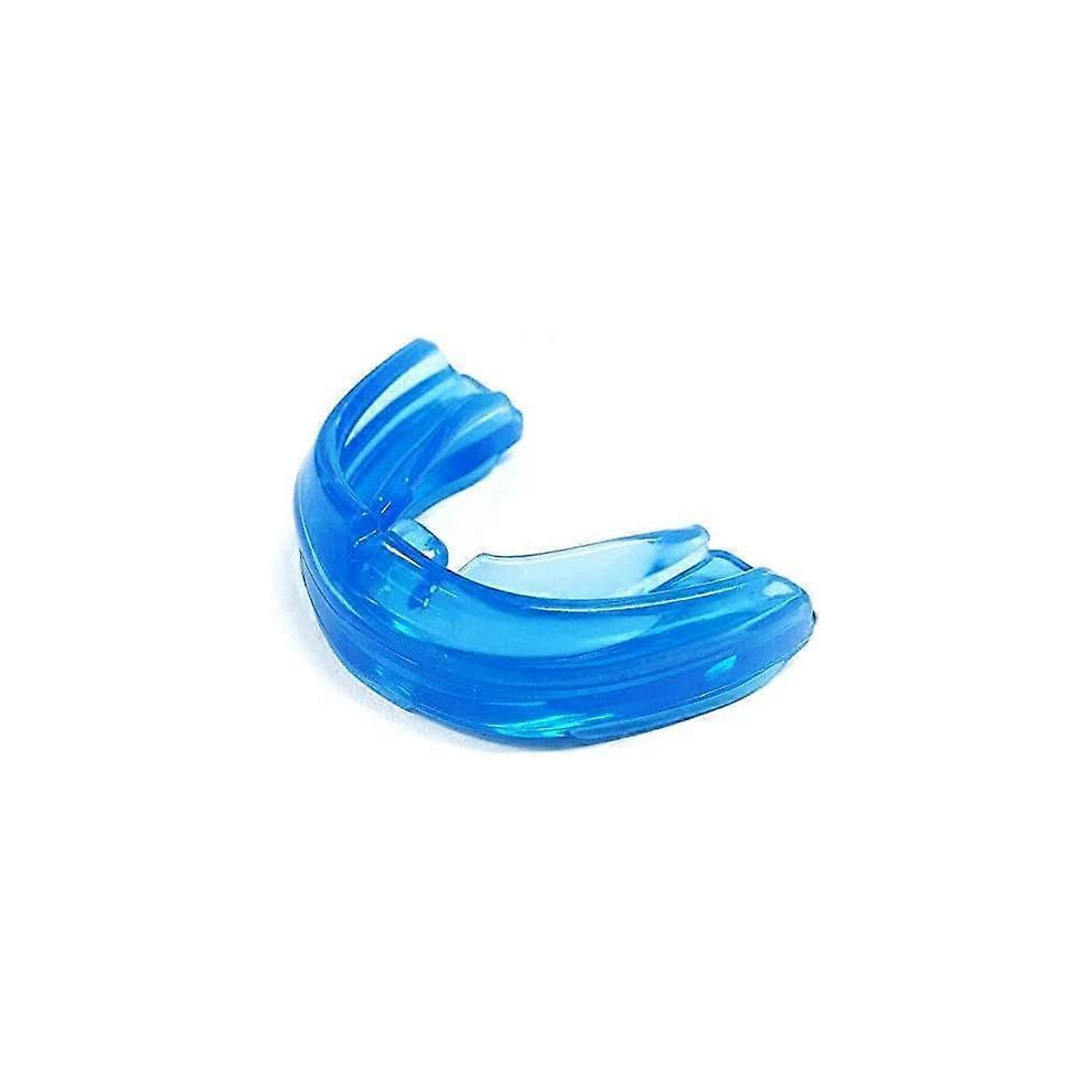 (As show, One size) Mouthguard for Braces Single Blue devices or for Children - Designed for Sports: Rugby, MMA, Boxing, Lacrosse, Basketball and Othe-image-OPC-PHPHBHJ-NEW