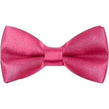 (As show, One size) RougeNud Papillon Classique Pr-nou Noeud Papillon Ajustable en Smoking Solide Enfants et Cravate la Fte de Mariage