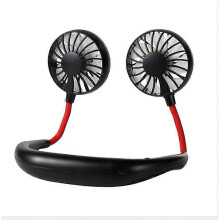 (As show, One size) Portable Hands-Free Neck Fan, Mini Fan Desk FanHand Fan with USB Rechargeable Small Fan for Summer Indoor Outdoor