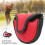 (As show, One size) Red PU Leather Golf Putter Head Cover 2