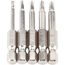 Triangle Head Screwdriver Bit, 5pcs S2 Steel Magnetic Triangular Tip Screwdriver Bit, Pack of TA1.8/ TA2.0/ TA2.3/ TA2.7/ TA3.0