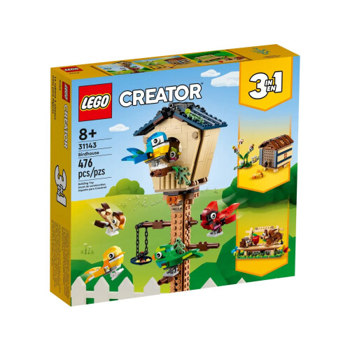 LEGO LEGO Creator 3 in 1 Casetta per uccelli 31143 1