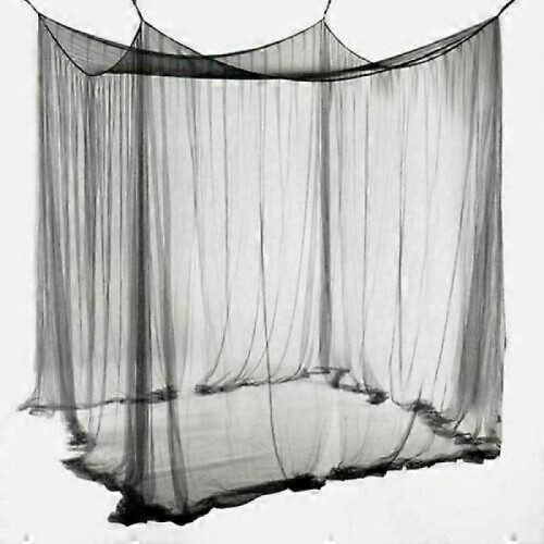 Black XL mosquito net bed sky fly net mosquito net canopy insect net 1
