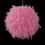 (Pink) Round Feather Lampshade Ceiling Pendant Sphere Light Shade Easy Fit LED Bulb 1