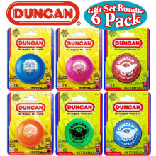 Duncan Yo-Yo Imperial (3) & Butterfly (3) Deluxe Σετ Δώρου - 6 Πακέτο (Διάφορα Χρώματα)
