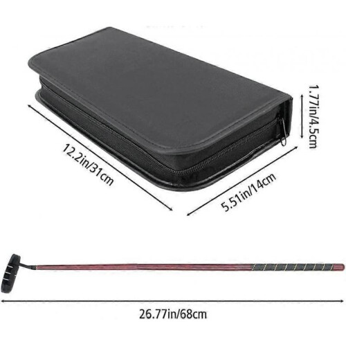 Golf Putter Set,Golf Putting Trainer with Ball Hole-Cup & Box for Indoor Golf Putting Practice 1