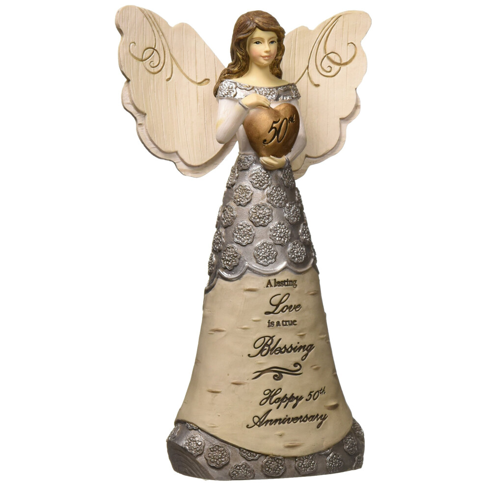 Pavilion Gift Company Elements Angels 82421 Figurine, Silver