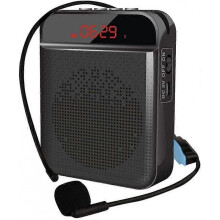 (Black)Portable Voice Amplifier, Blutooth Waistband Voice Amplifier