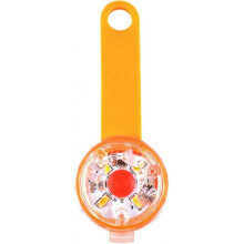 (Yellow) Christmas decorations, USB rechargeable pet luminous anti-lost pendant, pet safety light luminous dog tags