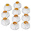 10pcs E27 Round Plastic Socket Holder Base for E27 Screw Light Lamp Bulb Ac 220v 3