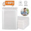 Bubble Mailers Padded Envelopes Lined Poly Mailer Self Seal White 100pcs 1
