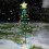 Solar Powered LED Christmas Tree Stake Light Outdoor Yard Garden Pathway Light 1