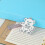 Elegant Creative Exquisite Alloy Bookmarks with Ribbon Gift Box Cute 4
