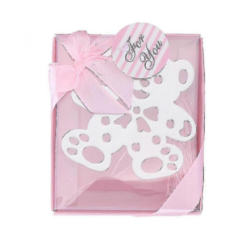 Elegant Creative Exquisite Alloy Bookmarks with Ribbon Gift Box Cute 2