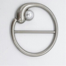 Scarf Ring Pearl T Shirt Scarf Clips Buckle for Bridal Bridesmaid Dresses