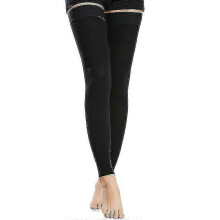 1 Pair Thigh High Socks Men Women 20-30mmhg Stockings Sleeves for Varicose Vein Swelling