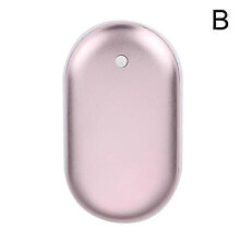 (Rosr gold) Portable USB Hand Warmer Heater Rechargeable Power Bank Electric Warmers TOP